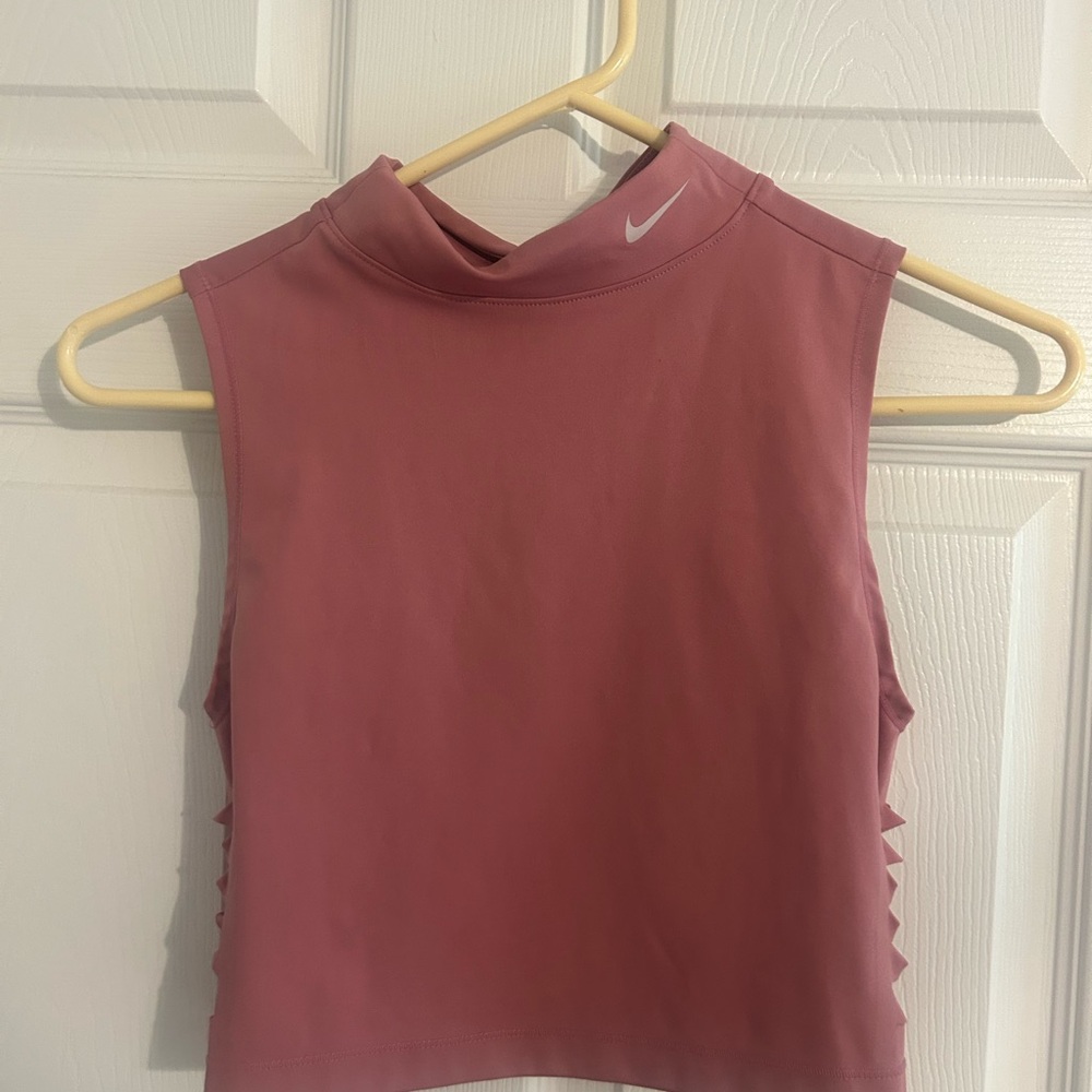 Nike Women's Pink Sleeveless Top